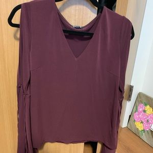 Maroon Blouse